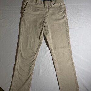 Murano Pants Mens 31X 30 Gray Evan Fit Flat Front Pockets Casual Career